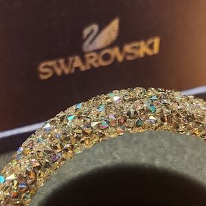 Swarovski Blue Crystal Wrap Bracelet